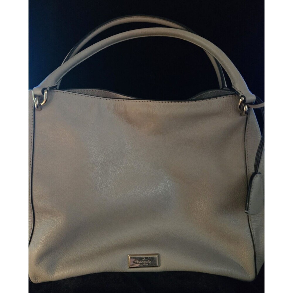 KATE SPADE -customer told me its gray- Satchel bag...looks pale rink to me